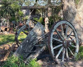 Primitive Mule Cart from Gonzales