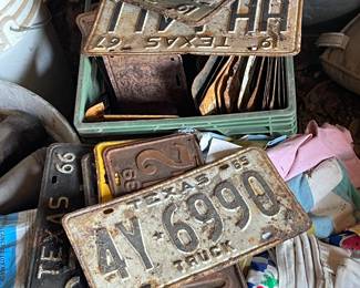 Old License Plates