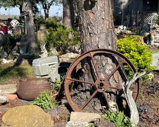 Old Metal Wheels