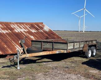 Double-axle Bumper Pull Trailer