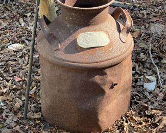 Old Milk Can
