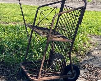 Antique Rolling Cart