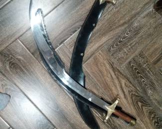 2 Persian Swords approx 3’ long