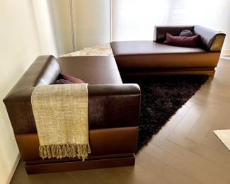 Pair of Leather Sofa's