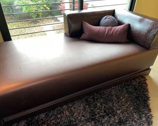 Leather Lounger (1 of 2)