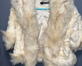 Faux Fur (?) Womens Jacket