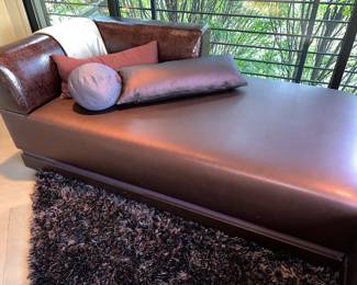 Leather Lounger (2 available)