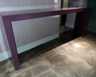 Purple Designer Side Table