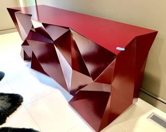 Red Modern Freeform Buffet