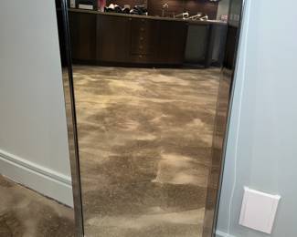 Silver Framed Mirror