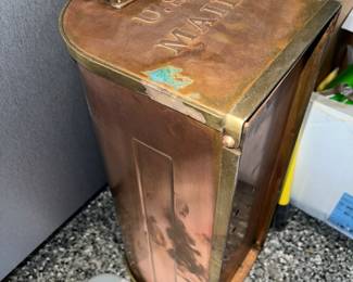 Copper US Mailbox