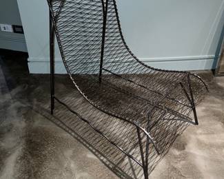 Metal Lounging Chair