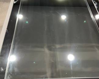 Silver Framed Mirror