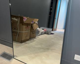 Designer Silver Framed Mirror