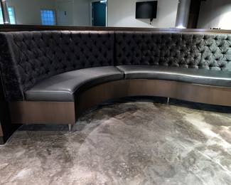 Curved Banquette (1 of 2 available)
