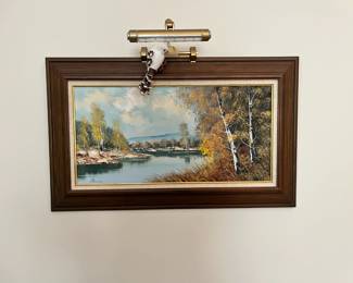 Original oil landscape painting