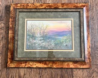 Robert Tino signed print