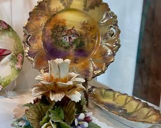 Antique European Ceramics & China Floral