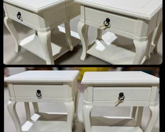 Matching Side/Lamp Tables Shabby Painted
Sold separate 