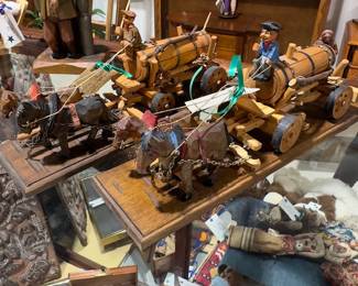 Anri European vintage Honey Wagons