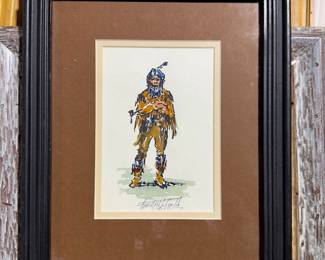 Fred Oldfield watercolor / 1918-2017
Washington Artist