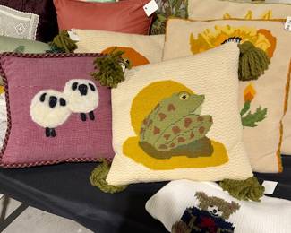 Various Crafted Pillows