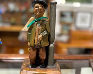 Anti Music Box / Carved figure 