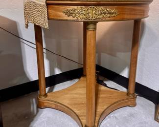 French Round Lamp / Parlour Table