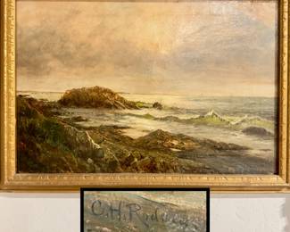 C. Herbert Rodney Painting / Ocean Scene