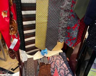 100% silk ties and others