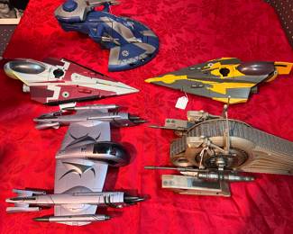 Star Wars collectibles and vintage toys