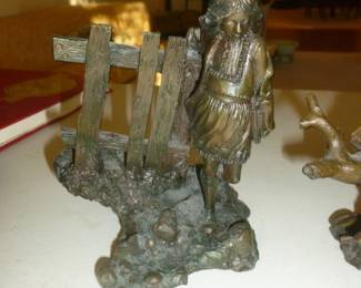 another signed bronze