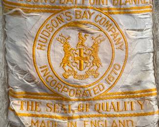 Old Hudson’s Bay Point blanket