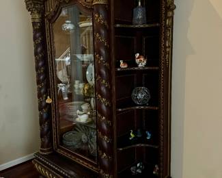 Ornate display cabinet