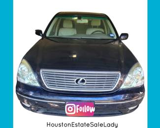 2001 Lexus LS 430 80,917 mileage