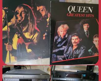 vinyl records, LPs, albums