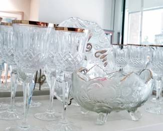 Wedgwood Crystal goblets