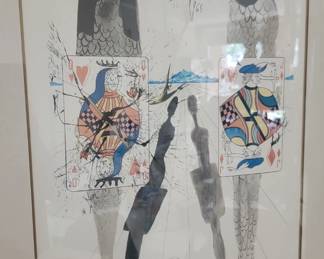 Salvador Dali The Queen's Croquet Ground