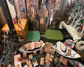 Loads of jewelry
