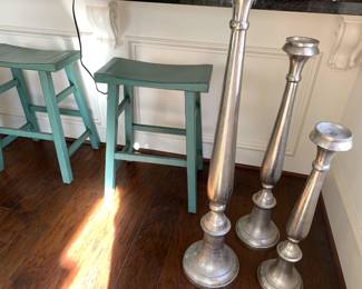stools and candles
