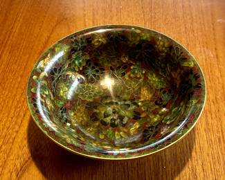 Vintage cloisonne bowl