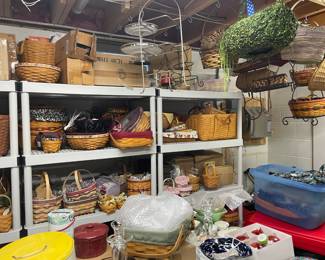 . . . more Longaberger baskets