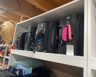 . . . nice assortment of luggage!