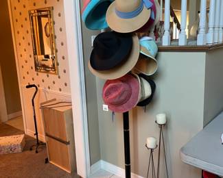 . . . hat stand and hats -- fun!!