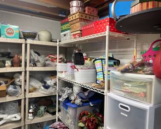 . . . more storage racks -- more treasures!