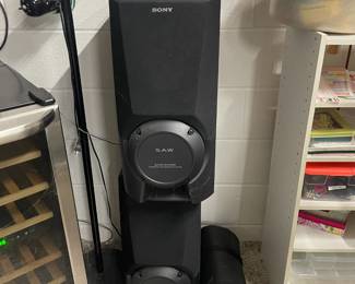 . . . Sony speakers