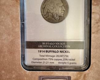 1914 Buffalo nickel
