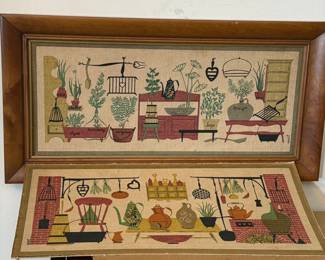 linen country prints by Wert