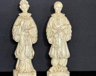 Emperor and empress statues Holland mold