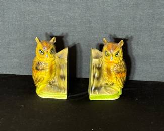 Owl bookends